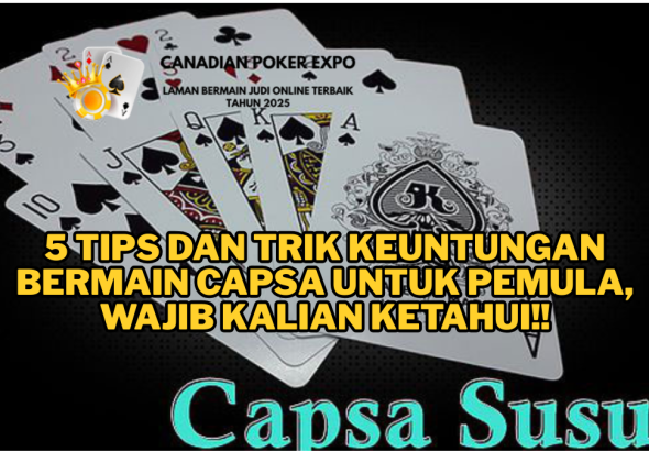 🃏 5 Tips dan Trik Keuntungan Bermain Capsa untuk Pemula, Wajib Kalian Ketahui!!