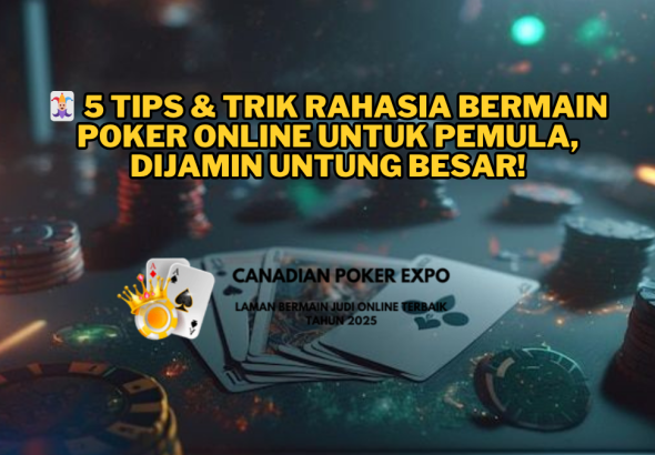 🃏 5 Tips & Trik Rahasia Bermain Poker Online untuk Pemula, Dijamin Untung Besar!